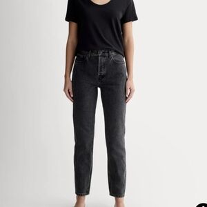 Everlane Women's Straight Leg Jeans - Black